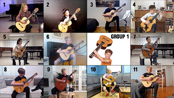 Nuorten kitarakilpailu, Group 1